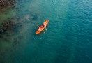 Kayaking in Halong Bay, Vietnam