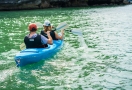 Kayaking in Halong Bay