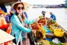 Floating Market in Mekong River