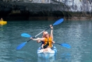 Kayak in Halong Bay 