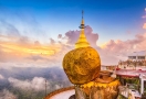 Golden Rock in Kyaiktiyo Pagoda