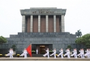 Ho Chi Minh Mausoleum in Hanoi