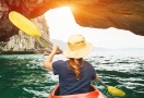 Kayaking in Halong Bay