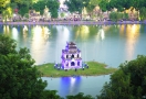 Hoan Kiem Lake in Hanoi