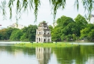 Hoan Kiem Lake in Hanoi