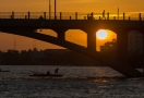 Sampan cruise in Mekong River