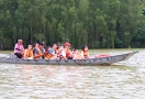 Sampan cruise in Thung Nham (Ninh Binh)