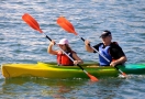 Kayaking in Halong Bay