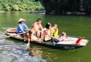 Sampan cruise in Trang An (Ninh Binh)