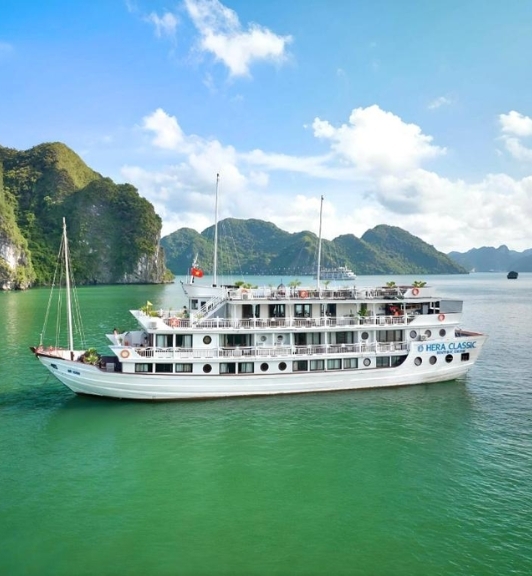 Hera Classic Boutique Cruise Boat In Halong Bay 