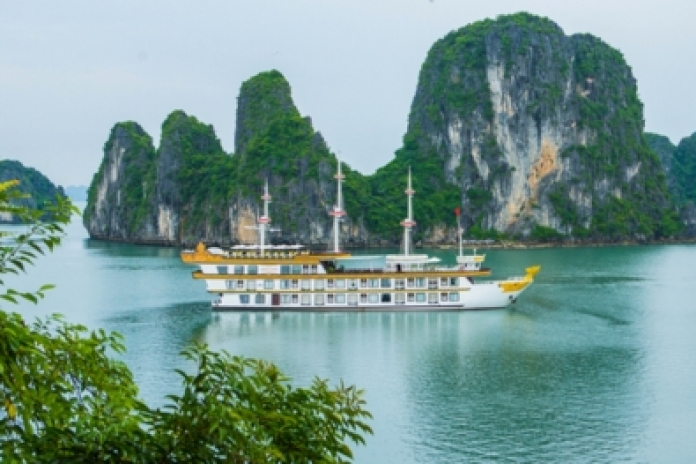 Ha Long International Harbor – Bai Tu Long Bay – Thien Canh Son Cave (L, D)