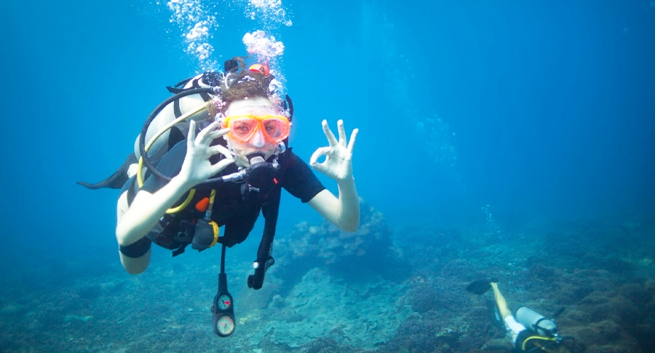 Scuba diving in Phu Quoc island