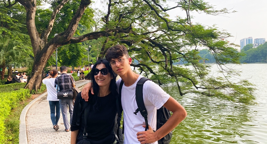 Hoan Kiem Lake in Hanoi