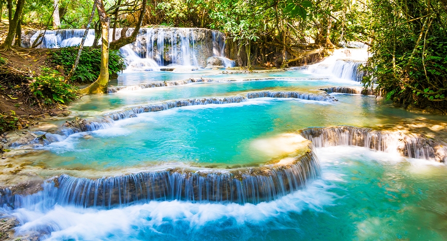 Kuang Si waterfalls