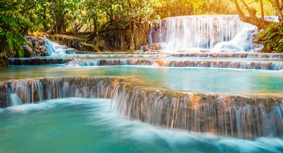 Kuang Si waterfalls - Best place of 5 days in Laos