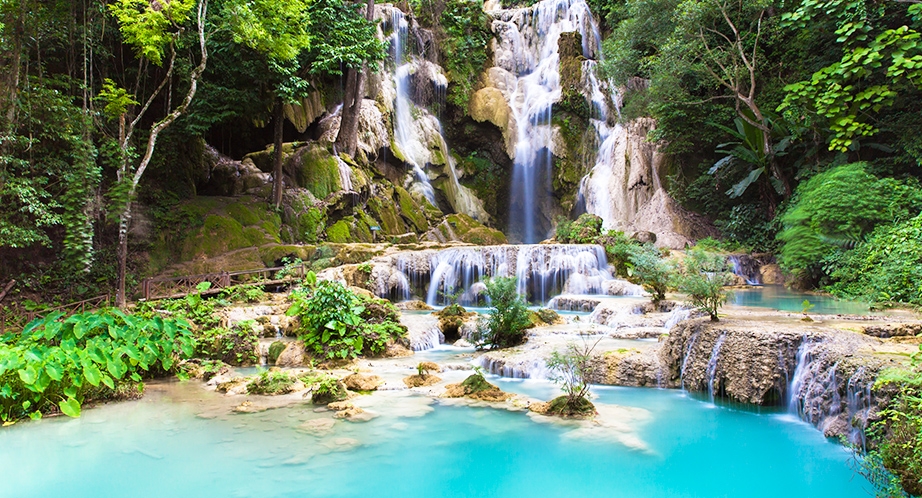 Kuang Si waterfalls