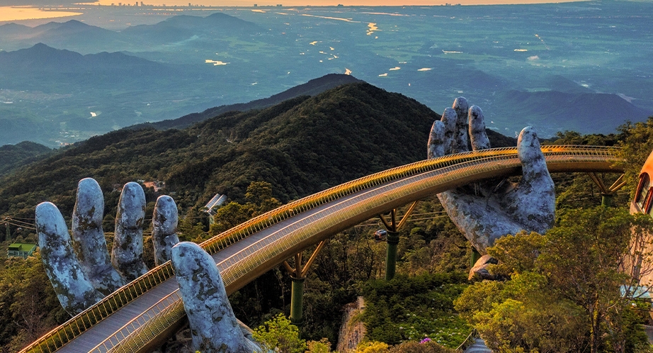 Golden Bridge in Ba Ha Hills