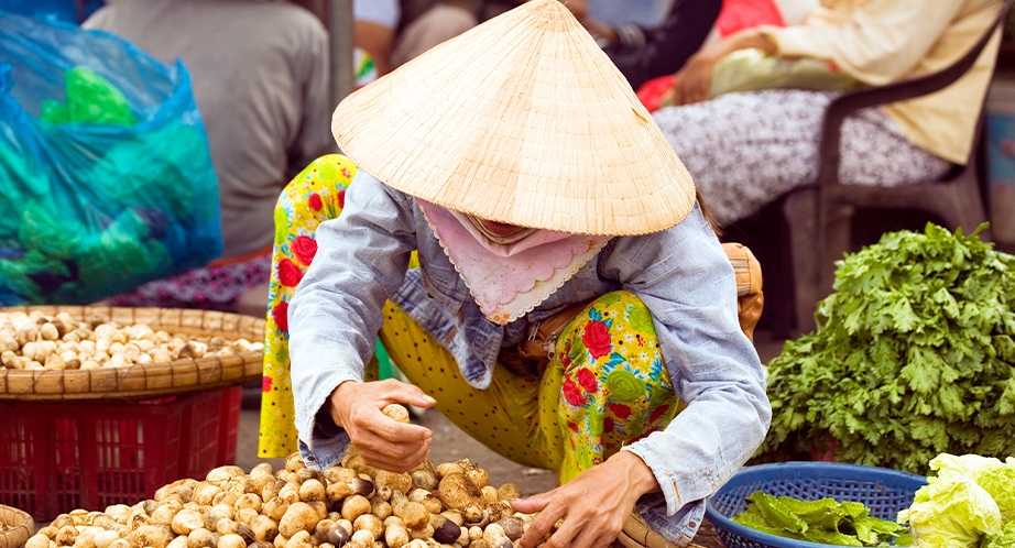 Seller at HCM city market