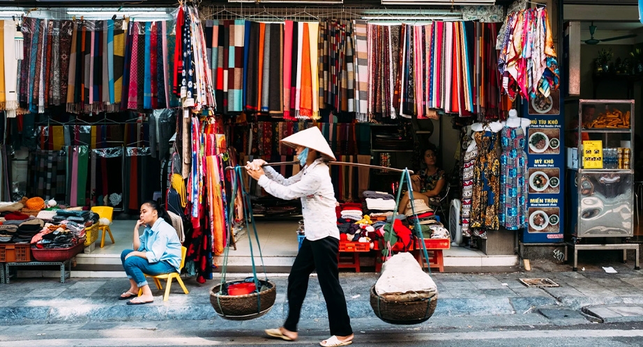 Street Vendor in Hanoi