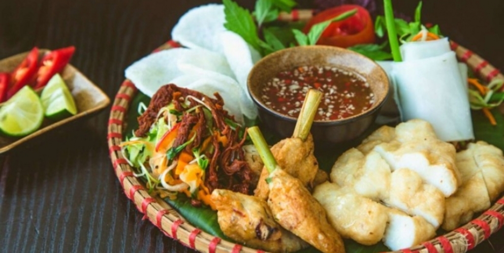 Enjoy Vietnamese cuisine onboard