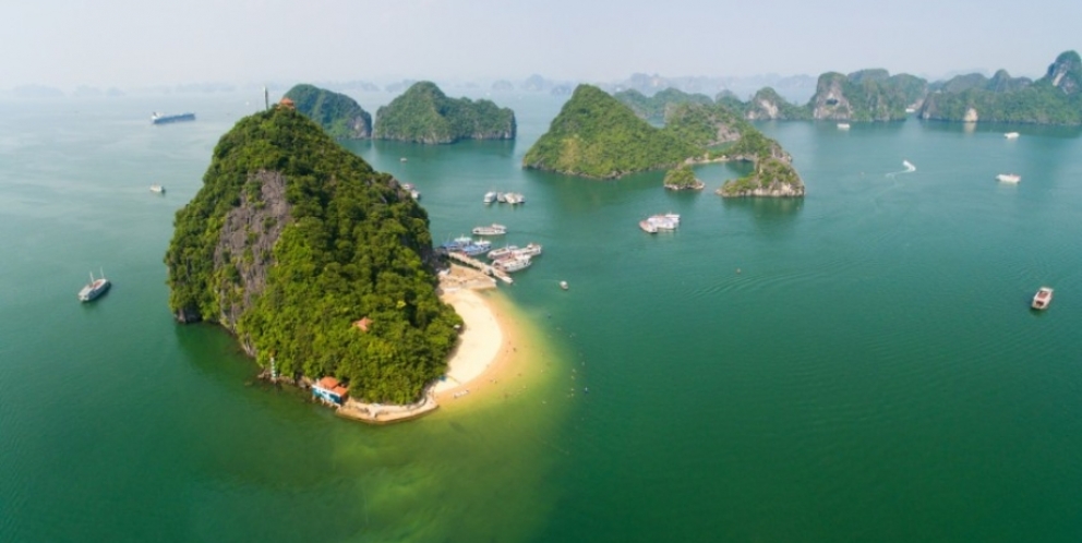 Titov Island, pearl of Halong Bay