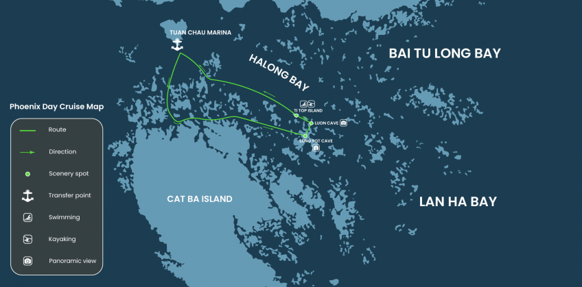 Phoenix Day Cruise In Halong Bay 