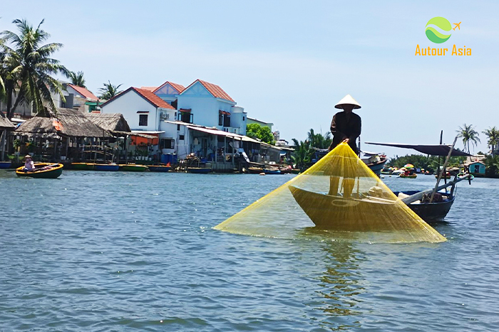 Fishing nets in Ecotour Hoi An