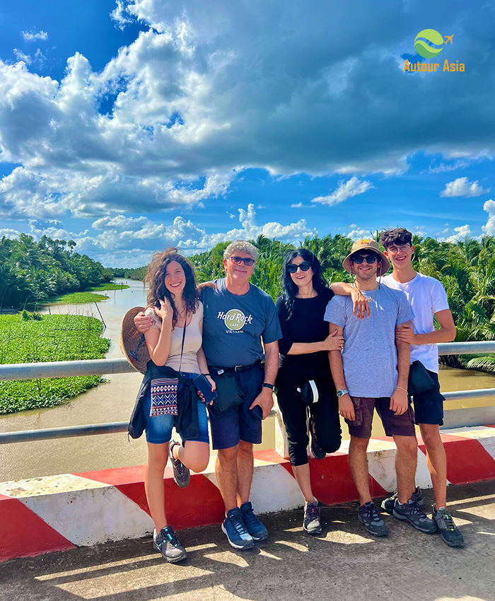 Bridge in Mekong Delta