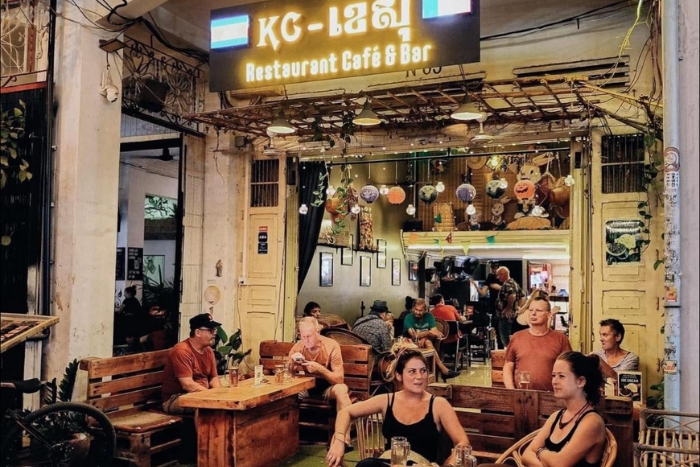 Where to eat in Battambang? KC’s Burger & Lounge Bar is a great choice