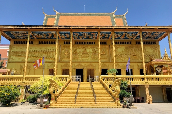 Wat Kean Khleang, the Golden Temple