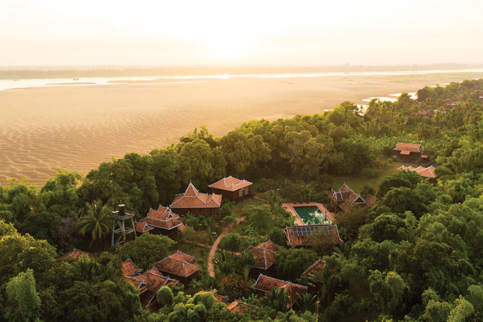 Explore Koh Trong Island in Kratie province, Cambodia