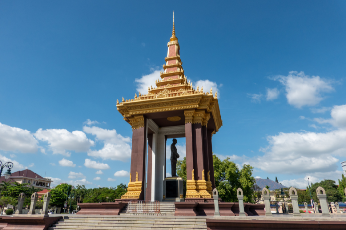 Statue of His Majesty Preah Bat Samdech Preah Norodom Sihanouk