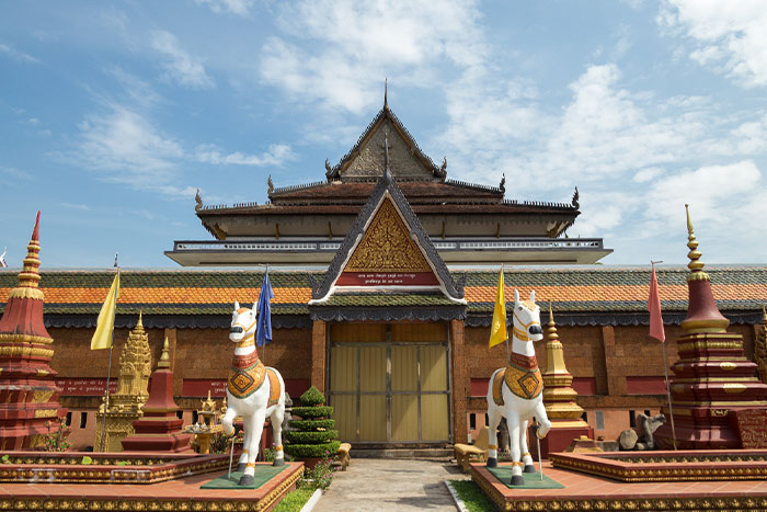 Wat Prom Path in Siem Reap