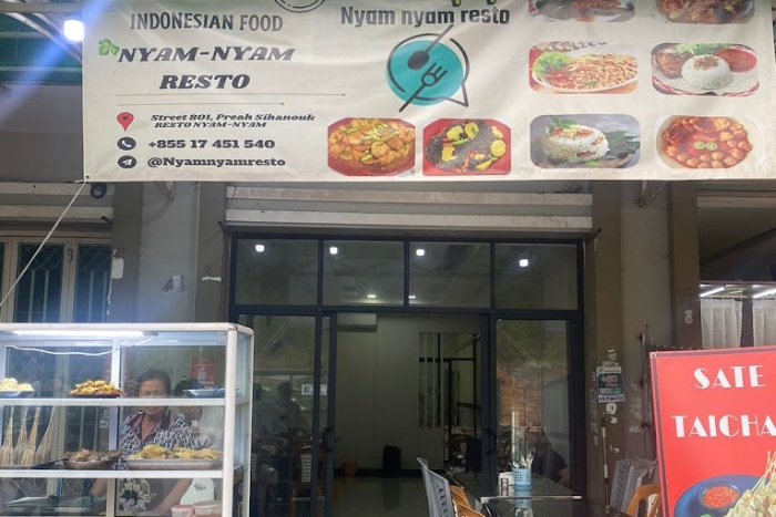 Nyam Nyam Resto, an Indonesian restaurant