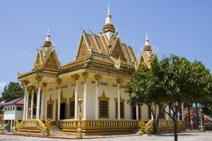 Visit Wat Krom, one of the best things to do in Sihanoukville