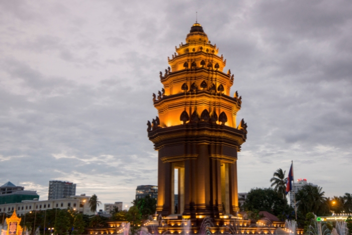 Phnom Penh in Cambodia in August takes on a special charm