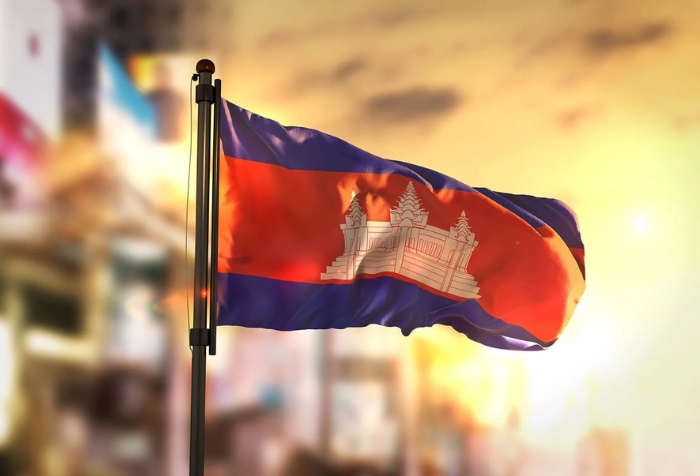 Cambodia national flag