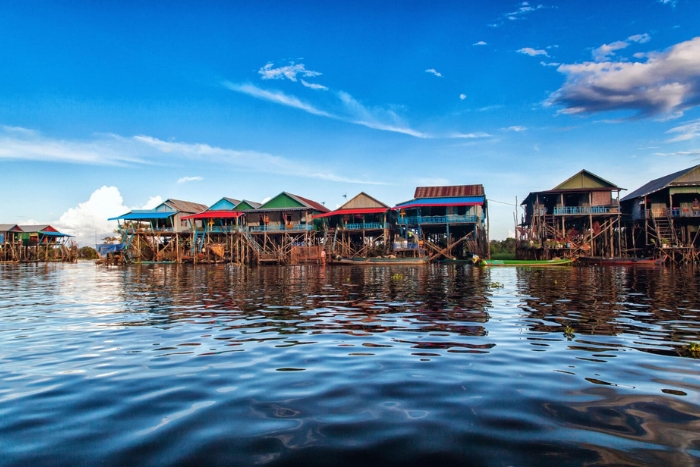 Tonle Sap Lake gives a unique experience in Cambodia in November