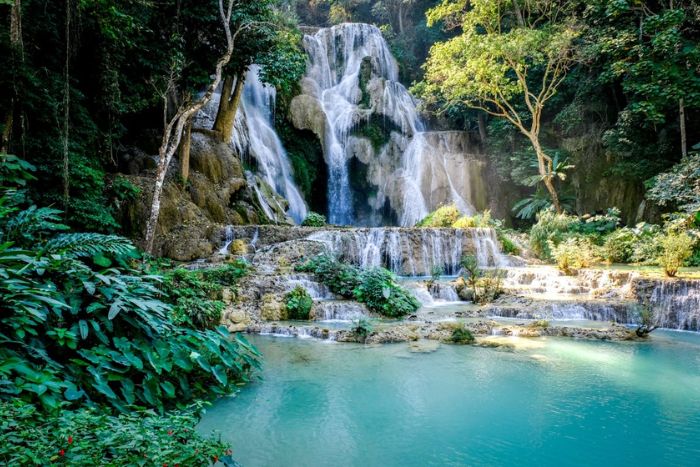 Kuang Si Waterfalls - A must-see in a 2-week Laos trip