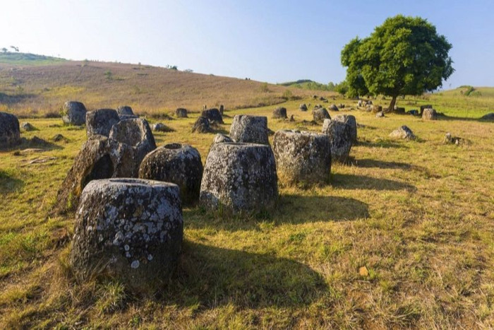 Xiang Khuang Province: Home to the mysterious Plain of Jars in Central Laos.