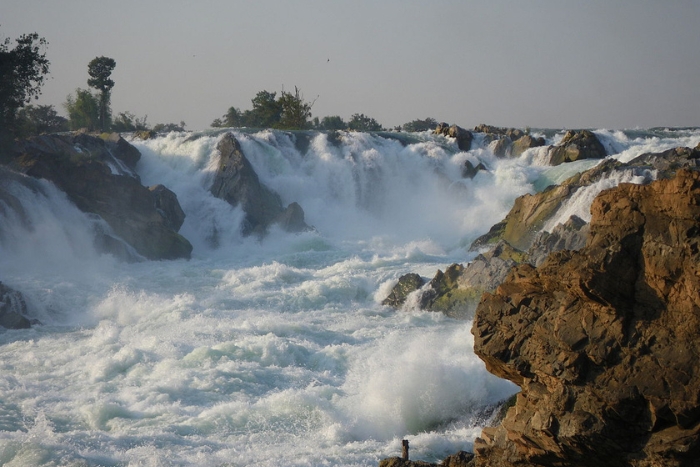 Khone Phapheng or "Smoke Falls"