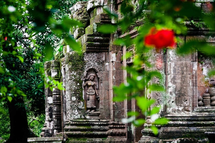 Vat Phou fascinates with its ancient architecture