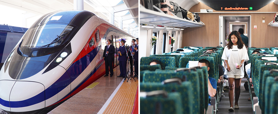 High-speed railway in Laos