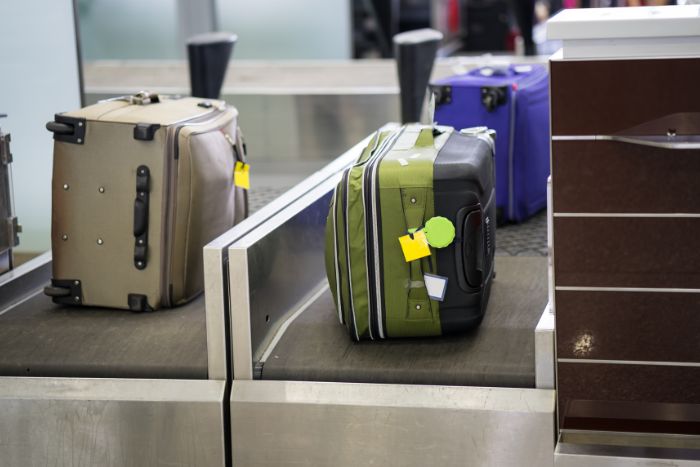 A 24-inch suitcase is suitable for airline baggage in Laos