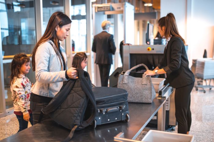 Customs will thoroughly check airline baggage in Laos to ensure that no prohibited items are being boarded