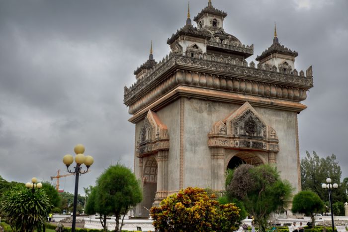 Traveling to Laos in June may involve facing sudden rain showers