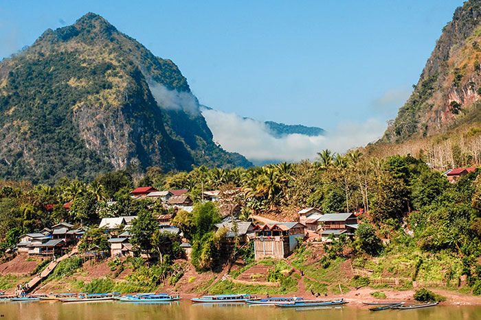 Visit ethnic villages in Nong Khiaw in Laos in September