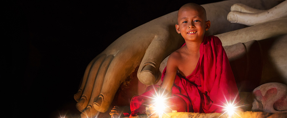 Monk in Myanmar