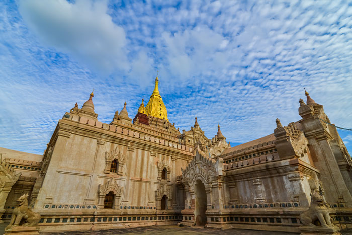 A corner of Ananda Temple