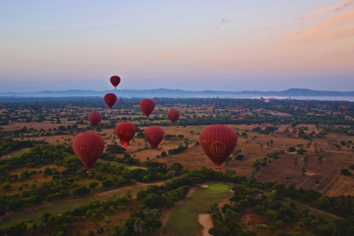 Bagan Hot Air Balloon